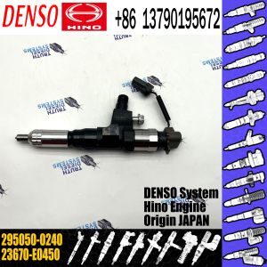 Injector 295050-0920 295050-0240 For HINO J08E 23670-E0540 23670-E0450 23670
