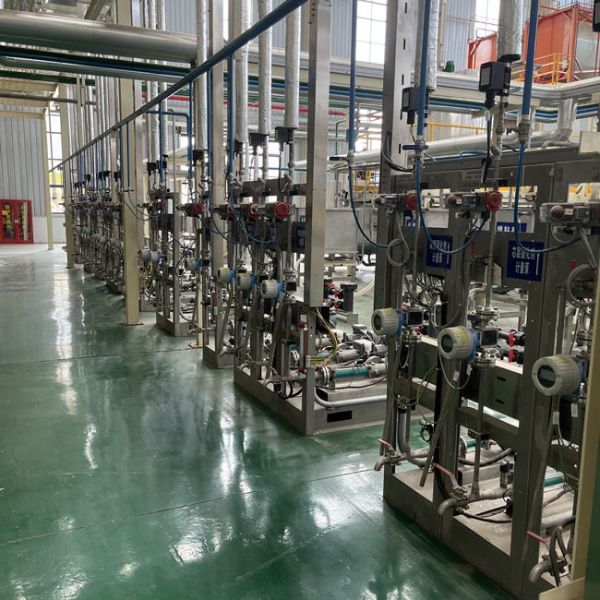 Quality 25 Tons Per Hour Glue Blender Particle Board Making Plant for sale