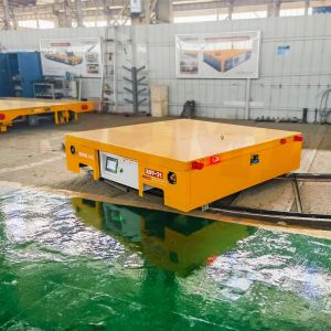 Customized Curved Rail Automated Rail Electric Transport Cart