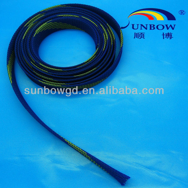 Polyester monafilament Black expandable braided cable sleevings