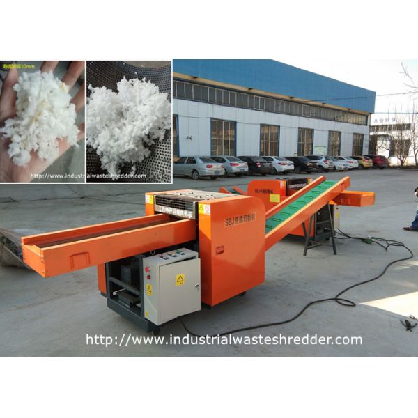 High Density Elastic Sponge Waste Shredder Machine PU Sponge Memory Sponge