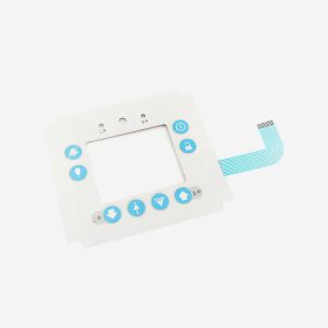 250V 1A Waterproof Membrane Keypad Switch With Glossy Matte Surface