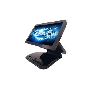Buy cheap Aluminium Pc Based Pos System Dual Display 10 Points Capacitive Touch Screen from wholesalers