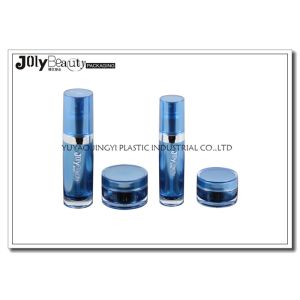 Wholesale Blue 50ml Empty Makeup Containers Cylinder Empty Cosmetic Jars Custom Made from china suppliers