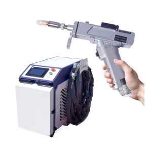 Wholesale 4 In 1 Portable Water Cooled Laser Welding 1500W Fibre Optic Handheld Metal Welder from china suppliers