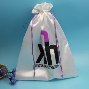 Lightweight Travel Packaging Drawstring Bag Printed Logo