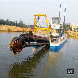 18 Inch River Sand Cutter Suction Dredger With Dredge Pump