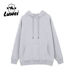 Drawstring Blank Plain Heavy Duty 330g Bluza Premium Cotton Polyester Men