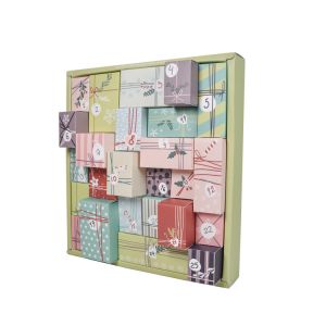Handmade Recycled Blank Fillable Advent Calendar Boxes Multipurpose