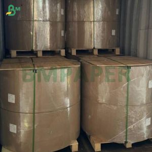 China 80gsm 90gsm high strength MG Stripped Kraft Paper For Handbag Making on sale