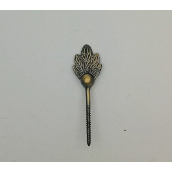 Quality Leaf Shape Coffin Screws 2.6*9cm Size Funeral Decoration SGS Certification ZS08 for sale