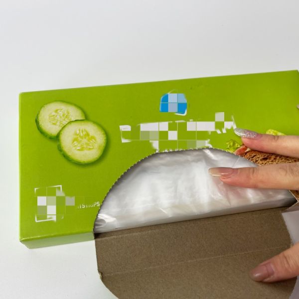 Bio Degradable PE Custom Plastic Bags For Food On Roll For Clear And Fresh Protection