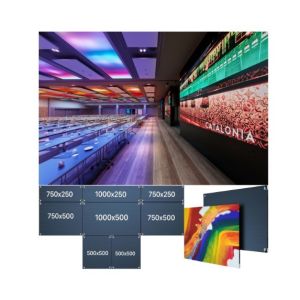 High Resolution P2 P3 SMD LED Display Screen Video Wall Panel For Church Indoor