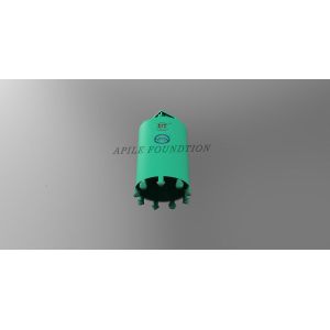 Roller Bit Core Barrel with Helix Flush