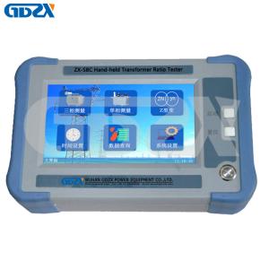 China ZX-SBC Hand Held Three Phase Transformer Ratio And CT Transformation Ratio Polarity Tester on sale