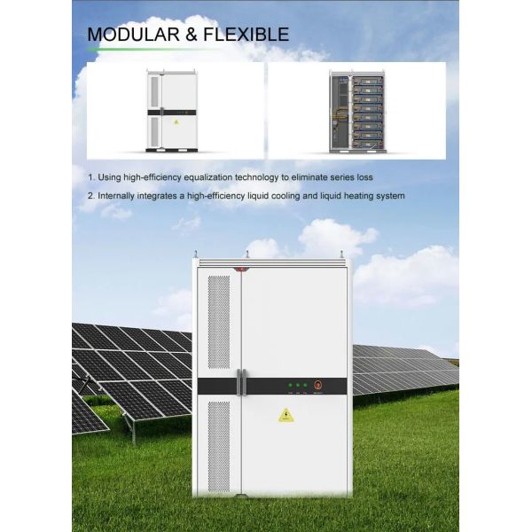 UL1973 UL9540 Certificated Industrial and Commercial Energy Storage With 10YEARS
