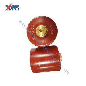 30kV 5000pF High Voltage Doorknob Capacitor with Screw Terminal for Temperature