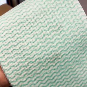 Spunlace Nonwoven Kitchen Wipes Disposable Multi Color Polyester Viscose