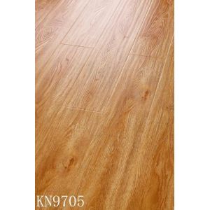 Engineered MDF HDF Laminated Wooden Flooring Soundproof Waterproof