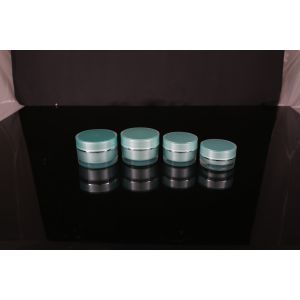 hand lip crystal pump empty square white Screen Printing Airless 30ml Cosmetic