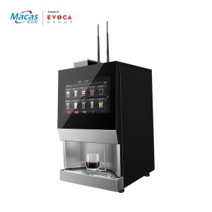 Intelligent Automatic Espresso Coffee Vending Machine with Freshly Ground Beans