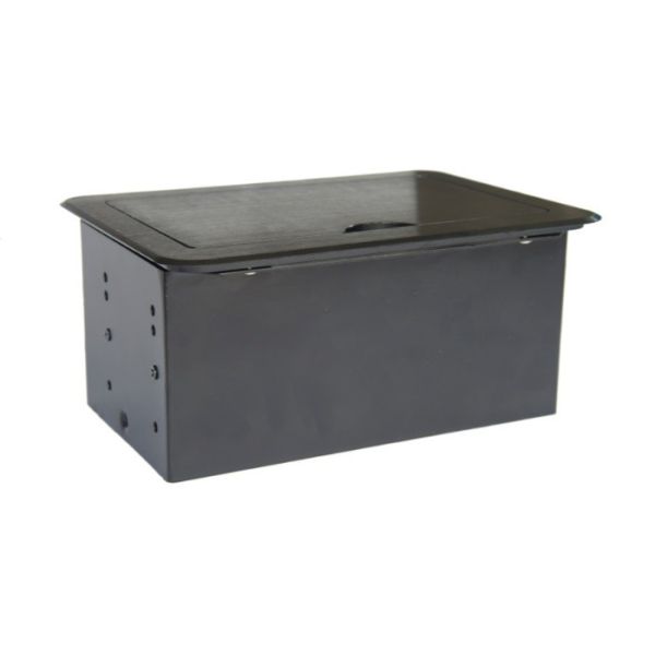 Cover - Sliding Cable Cubby Box , Furniture Conference Table Cubby 250 Voltage