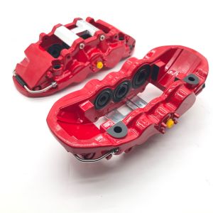 Jekit 6 Pots Red Caliper Disc Size Customized Full Floating Bell Kit