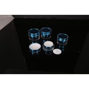 hand lip crystal pump empty square white Screen Printing Airless 30ml Cosmetic