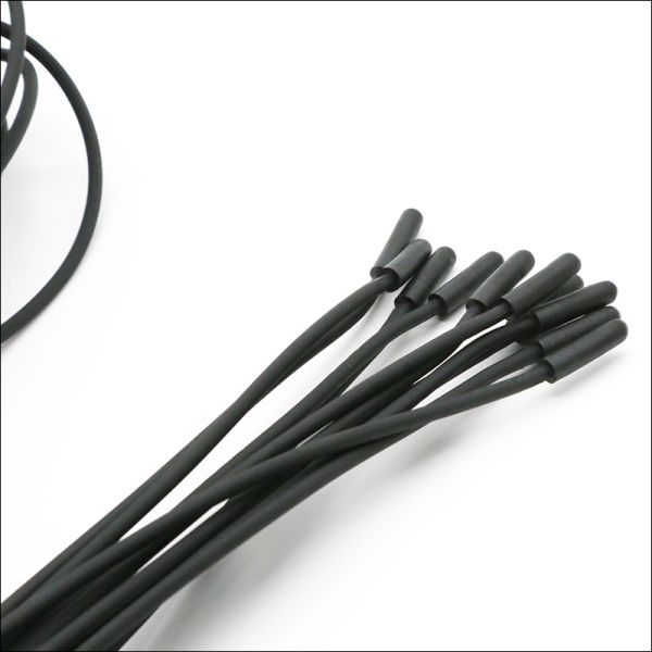 Super Waterproof TPE Plastic Overmolding NTC Thermistor Sensor 5x20mm Probe