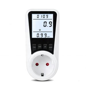 Electrical Power Consumption Watt Meter Plug-in Socket Kilowatt Wattage