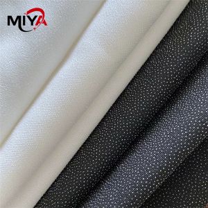 PA Glue Double Dot Woven Fusing Interlining 100% Polyester
