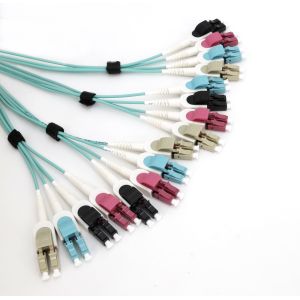 G657A1 PVC LSZH MPO MTP Harness Cable Low Insertion Loss