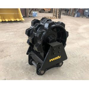 HARDOX450/500 Excavator Compaction Wheel Efficient Soil Compaction