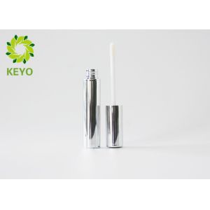7ml Plastic Lip Gloss Tubes Silver Color Custom Service Acceptable
