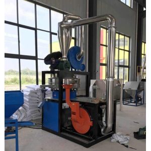350-500 KG/H Capacity PVC Crusher Pulverizer for High Output Advantage PVC Crushing and Pulverizing