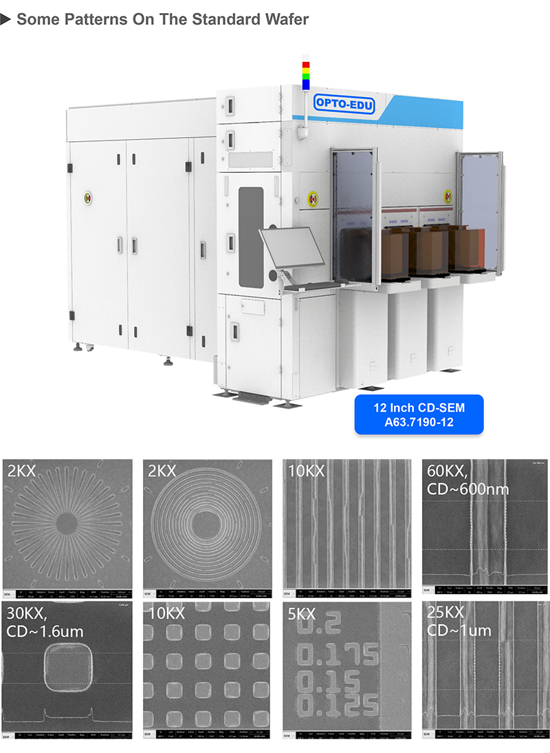 OPTO-EDU A63.7190 300000x Critical Dimension Scanning Electron Microscope