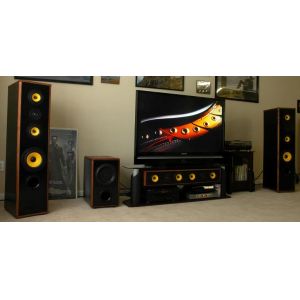 Wholesale 2.1 home theater speaker with USB/SD/FM/Remote control function ,subwoofer speaker,usb sd card speaker from china suppliers