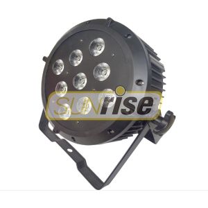 4in1 Dmx512 Round Led Mini Flat Par Light Auto Sound Master - Slave Control