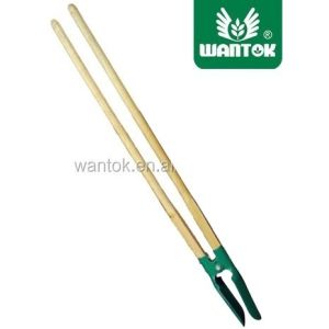 Customized Support Metal Post Hole Digger with Wood Handle