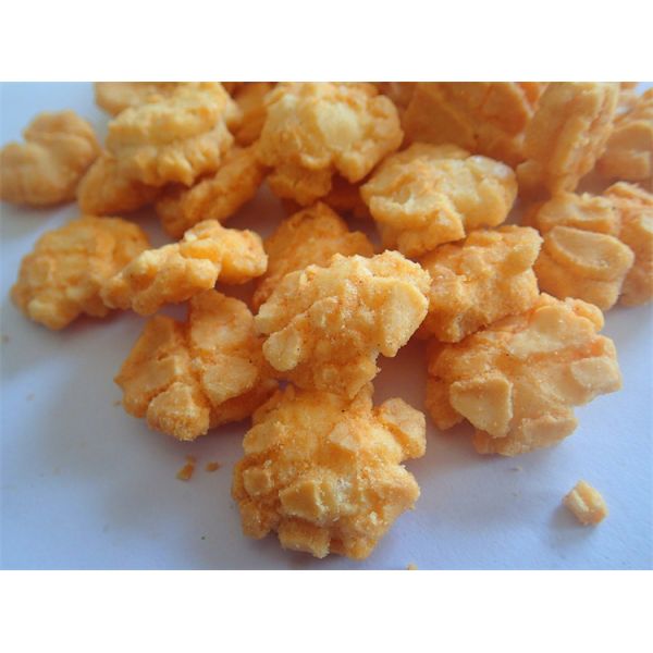 Cheese Flavored Fried Rice Crackers Pastry Puffed Rice Crackers