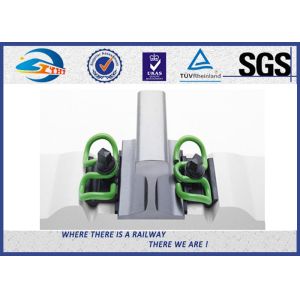 Oxide Black Rail Fastening System SKL Elastic Clamp For Railroad