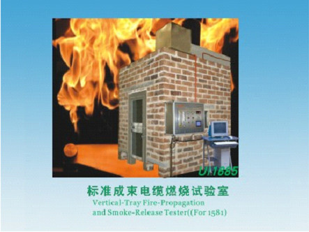 Bunched Wire / Cable Flammability Test Equipment UL1685 SUB304 Mirror Stainless