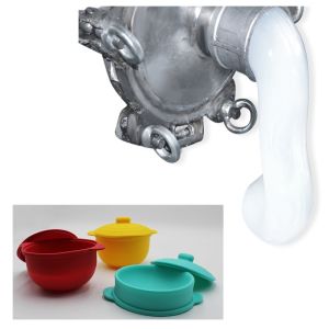 Food Grade Liquid Silicone Rubber LSR with EN 14350-2 Compliance 40-60 ShoreA