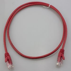 Stranded CCA UTP Al Foil Cat5e Patch Cable LANSAN With ROHS Jacket