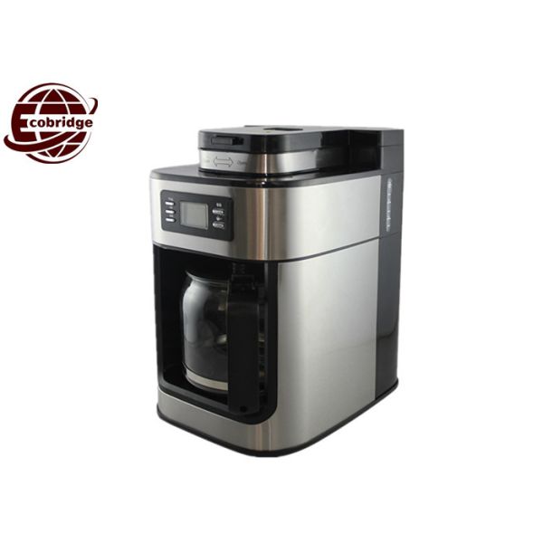 Quality Durable Multi Capsule Coffee Maker For Home Capacity 1.25L 8-10Cups Silver for sale