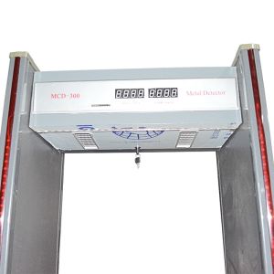 70 cm Width Walkthrough Metal Detector With Audio Alert and LED Location Lamp