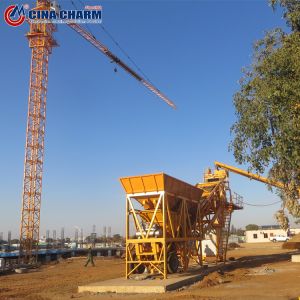 YHZS35 Mobile Concrete Mixing Plant 25m3/H Concrete Batch Plant