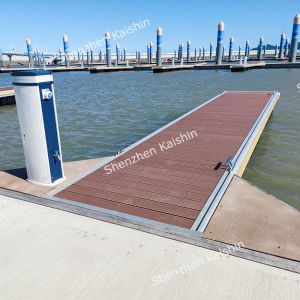 Aluminum Marine Floating Dock Wood Plastic Rubber Fender Floating Pontoon