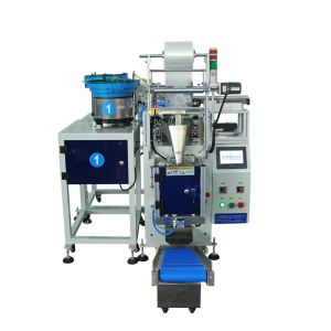 Automatic Screw Spare Part Counting Packaging Machine With Two Vibration Bowl