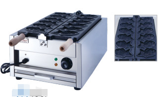 Quality A Grade Electric Fish Waffle Maker with Adjustable Temperature Controls for sale